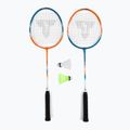 Talbot-Torro 2 Angreifer Badmintonset blau-orange 449411