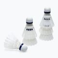 Talbot-Torro Tech 350 Badminton-Federbälle  Nylon 6 Stück weiß 479102 2