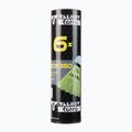 Talbot-Torro Tech 350 Badminton-Federbälle  Nylon 6 Stück gelb 479103
