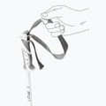 Damen-Skistöcke LEKI Bliss silvergrey/white/rose gold 5
