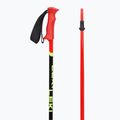 Skistöcke Kinder LEKI Racing bright red/ black/ neon yellow 3