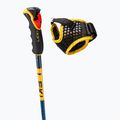 Skistöcke LEKI Spitfire 3D denim blue/ aegean blue/ mustard yellow 4