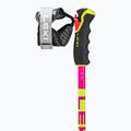 Skistöcke LEKI Spitfire 3D neon magenta/neon yellow/berry 4