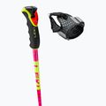 Skistöcke LEKI Spitfire 3D neon magenta/neon yellow/berry 5