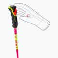 Skistöcke LEKI Spitfire 3D neon magenta/neon yellow/berry 8