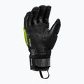 Herren LEKI WCR Coach 3D Skihandschuh schwarz/ ice lemon 2