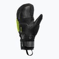 Herren-Skihandschuhe LEKI WCR Coach 3D Mitt black/ice lemon 3