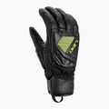 Herren Skihandschuhe LEKI WCR C-Tech 3D schwarz ice/lemon 5