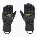 Herren Skihandschuhe LEKI WCR Venom Speed 3D schwarz ice/lemon 3