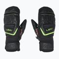Skihandschuhe Kinder LEKI WCR Team 3D Junior Mitt black/ ice lemon 4