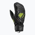 Kinder-Skihandschuhe LEKI WCR C-Tech 3D Junior Mitt black/ice lemon 2