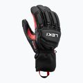 Skihandschuhe Herren LEKI Griffin Pro 3D black/ red/ white 7