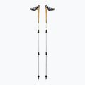 Trekkingstöcke LEKI Cross Trail TA white/goldbrown/black