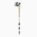 Trekkingstöcke LEKI Cross Trail TA white/goldbrown/black 7