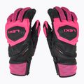 Skihandschuhe Damen LEKI WCR Venom SL 3D black/ pink 3