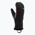 Skihandschuhe Damen LEKI Vallarta 3D Mitt black/ rose 7