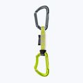 Schnellverschlusskarabiner EDELRID Pure Pro Set 12 cm slate-oasis