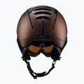 Skihelm CASCO SP-2 Carbonic Visor braun 07.3733 3