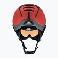 Skihelm CASCO SP-2 Photomatic Visier strukturiert arsenic grau / rot 3