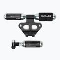 XLC CO2 Fahrradpumpe PU-M03 + 3 Kartuschen 16 g silber/schwarz 2