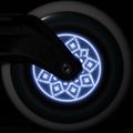 Powerslide Graphix Links Rollerblade Räder weiß 905344 5
