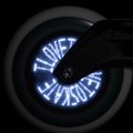Powerslide Graphix Right Rollerblade Räder weiß 905344 3
