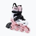 Powerslide Khaan Junior LTD Kinder Rollschuhe weiß und rosa 940672