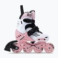 Powerslide Khaan Junior LTD Kinder Rollschuhe weiß und rosa 940672 2