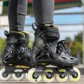 Powerslide Herren Rollschuhe Imperial One 80 schwarz/gelb 908376 10