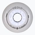 Inlinerrollen Powerslide Neons LED 72 mm/85A 4 pcs. white