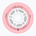 Inlinerrollen Powerslide Neons LED 84 mm/85A 4 pcs. rose
