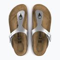 Flip-Flops BIRKENSTOCK Gizeh Birko-Flor Narrow silver 4