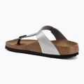 Flip-Flops BIRKENSTOCK Gizeh Birko-Flor Narrow silver 3