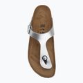 Flip-Flops BIRKENSTOCK Gizeh Birko-Flor Narrow silver 5