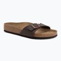 Badelatschen BIRKENSTOCK Madrid BF dark brown
