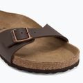 Badelatschen BIRKENSTOCK Madrid BF dark brown 7