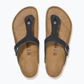 Badelatschen BIRKENSTOCK Gizeh Oiled Leather black 3