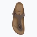 Schlappen BIRKENSTOCK Gizeh Birkibuc Narrow mocca 5