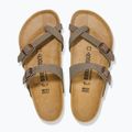 Badelatschen BIRKENSTOCK Mayari Birkibuc stone 3