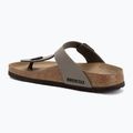Schlappen BIRKENSTOCK Gizeh Birkibuc Narrow stone 3