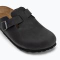 BIRKENSTOCK Boston LEOI Schmale schwarze Flip-Flops 7