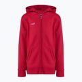 Capelli Basics Jugend Zip Fußball Hoodie rot