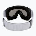 Skibrille UVEX Downhill 2 S LM white mat/mirror silver/clear 55//438/126 3