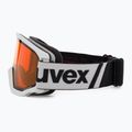 Skibrille UVEX Athletic LGL white/lasergold lite rose 55//522/213 4
