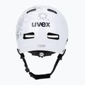 Kinderhelm UVEX Kid 3 white flower/black 4