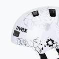 Kinderhelm UVEX Kid 3 white flower/black 7