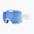 Skibrille UVEX Downhill 2 FM white/blue 55//115/124 6