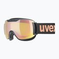 Skibrille UVEX Downhill 2 S black mat/mirror rose colorvision yellow 55//447/243 8