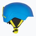 Kinderskihelm UVEX Manic Pro blau/lime matt 4