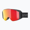 Skibrille UVEX G.gl 3 TOP black mat/mirror red polavision/clear 55/1/332/213 8